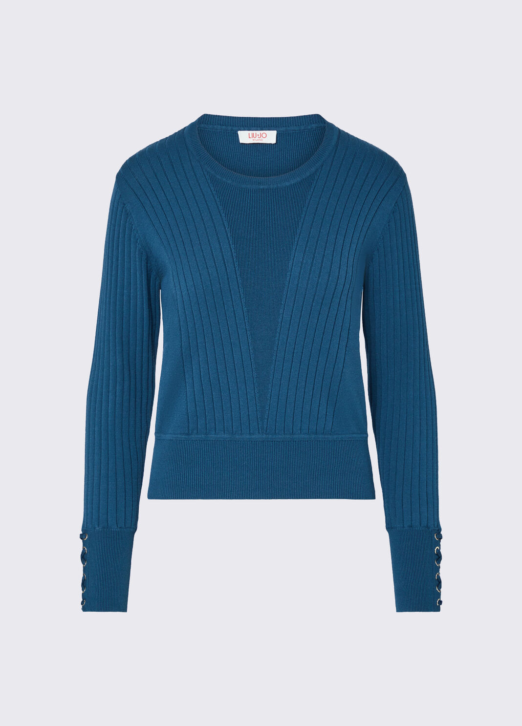 Pull avec Lacets bleu Liu Jo - large image number 6