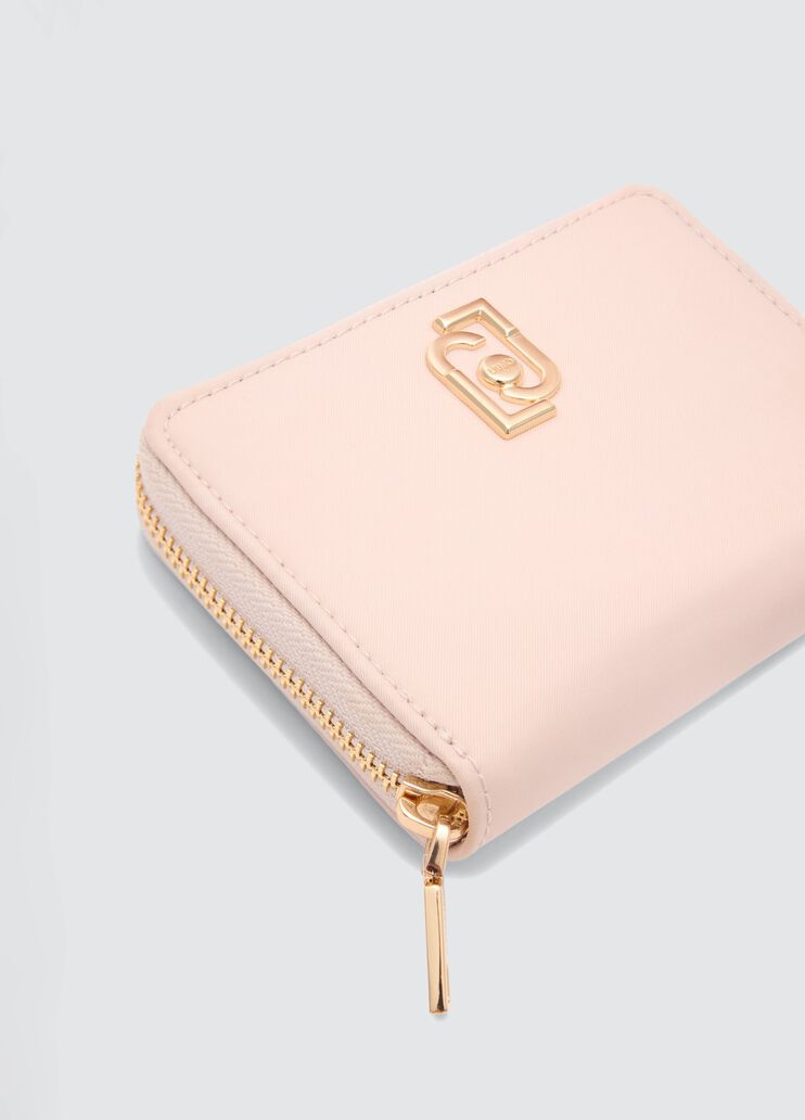 Nylon zip-around purse powder pink Liu Jo - medium Nylon zip-around purse powder pink Liu Jo - medium