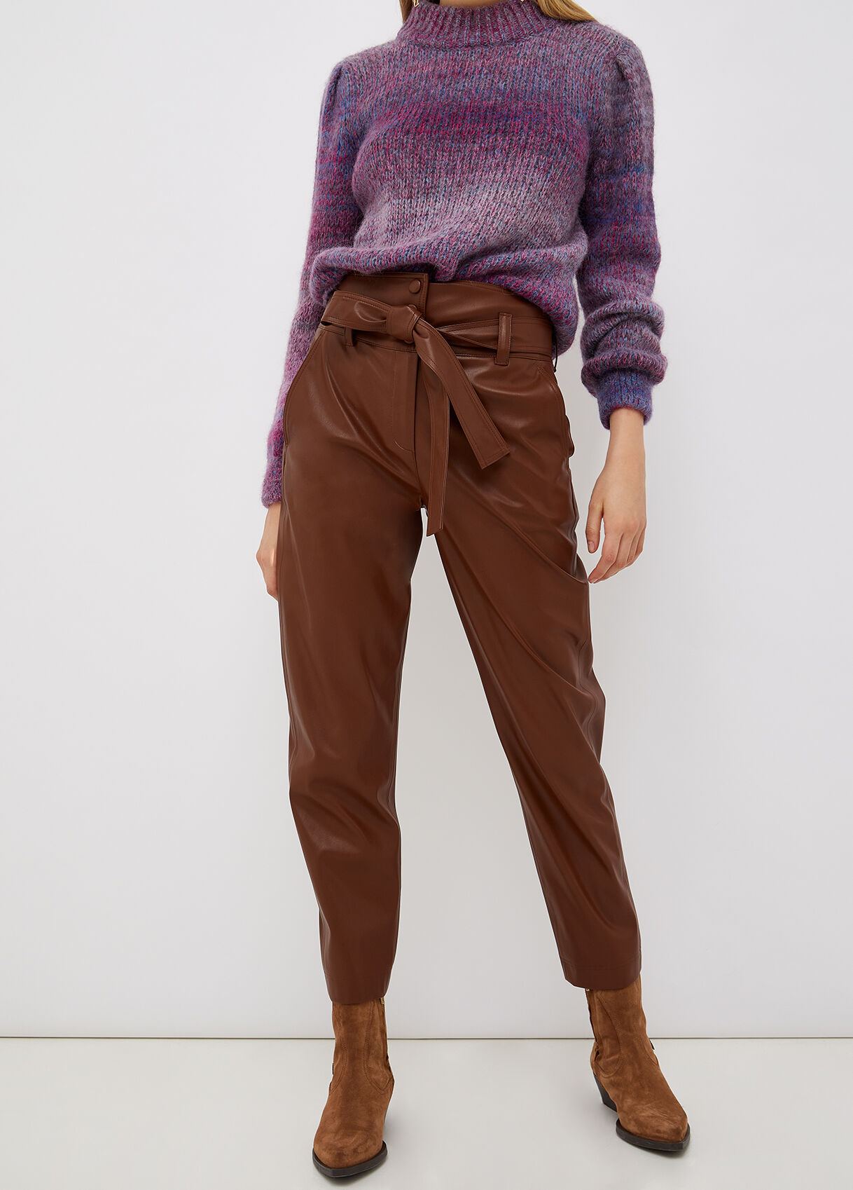 Liu jo pantaloni ecopelle Clearance