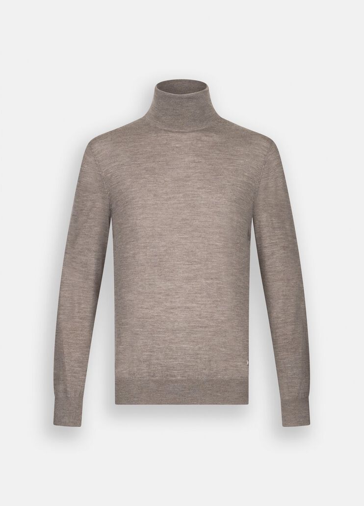 Wool polo-neck khaki Liu Jo - large image number 6 Wool polo-neck khaki Liu Jo - large image number 6