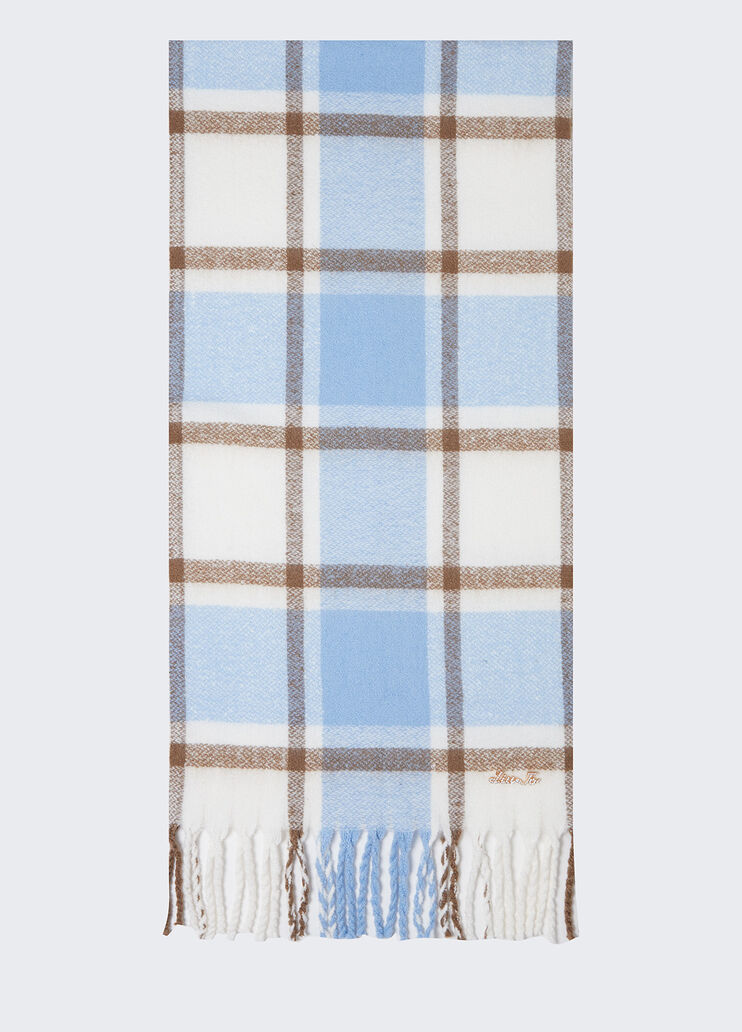 Jacquard shawl blue Liu Jo - medium Jacquard shawl blue Liu Jo - medium