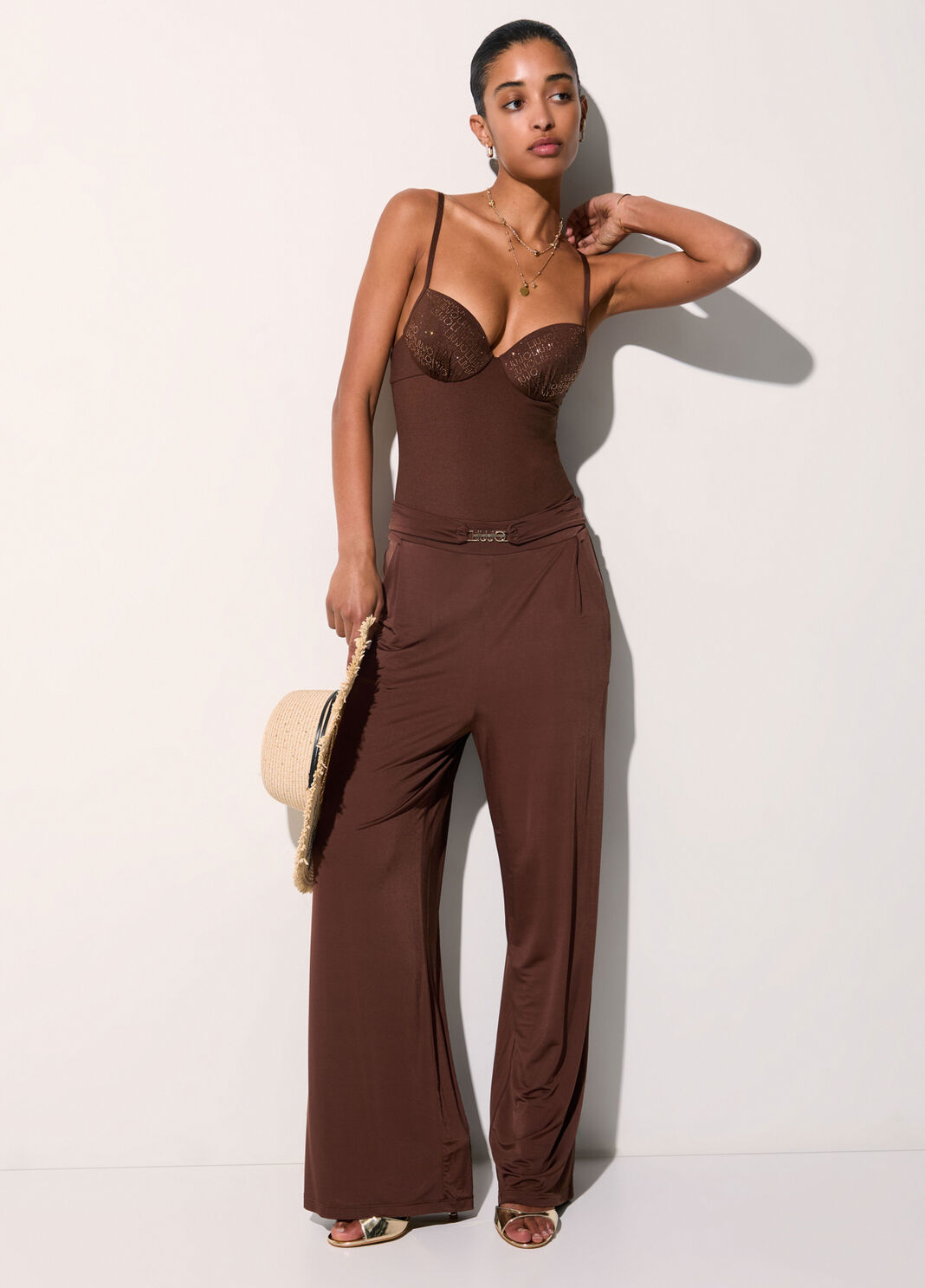 Push-up one-piece swimsuit earth Liu Jo - large image number 2