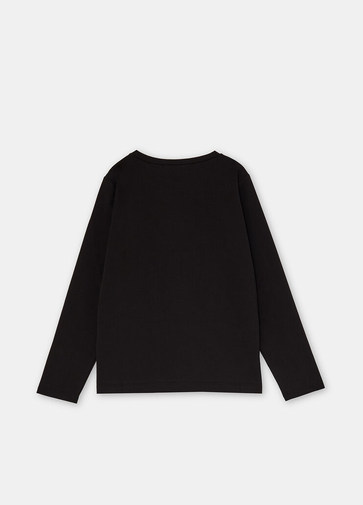 T-shirt with logo black Liu Jo - large image number 3