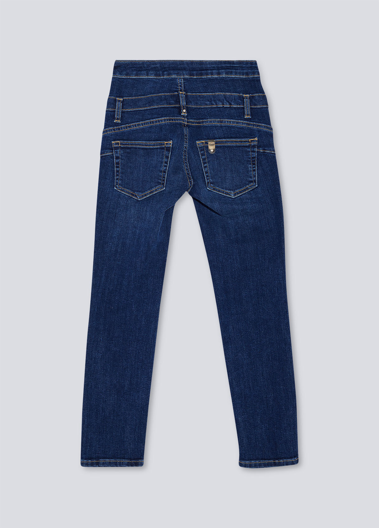High-rise skinny jeans