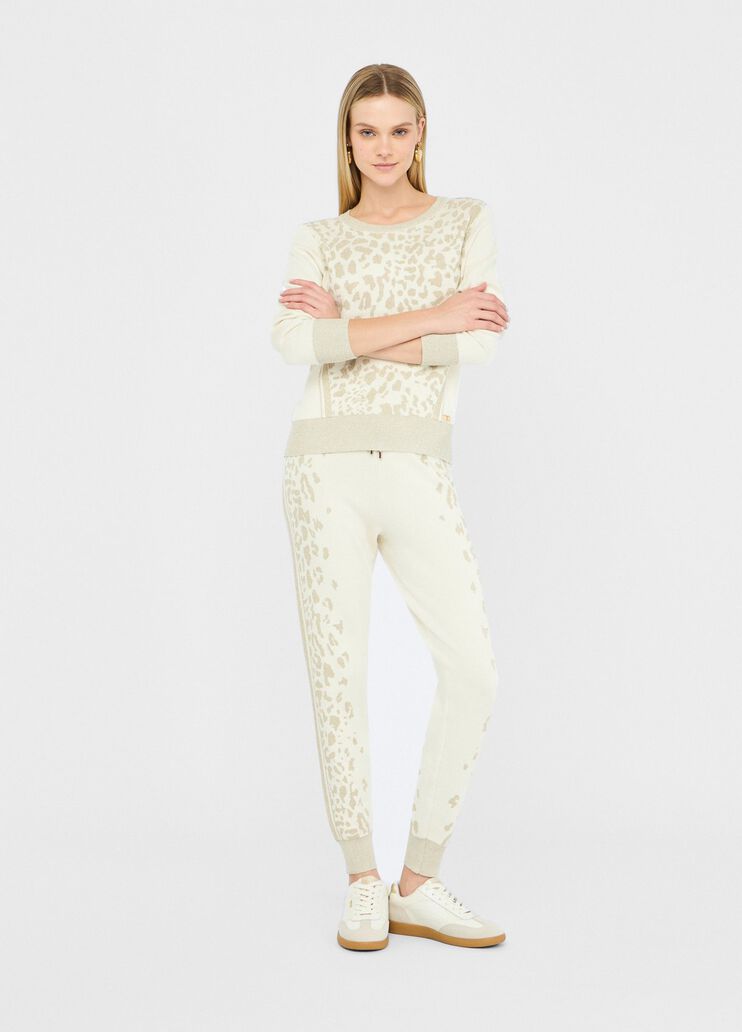 Animal-print trousers white Liu Jo - medium