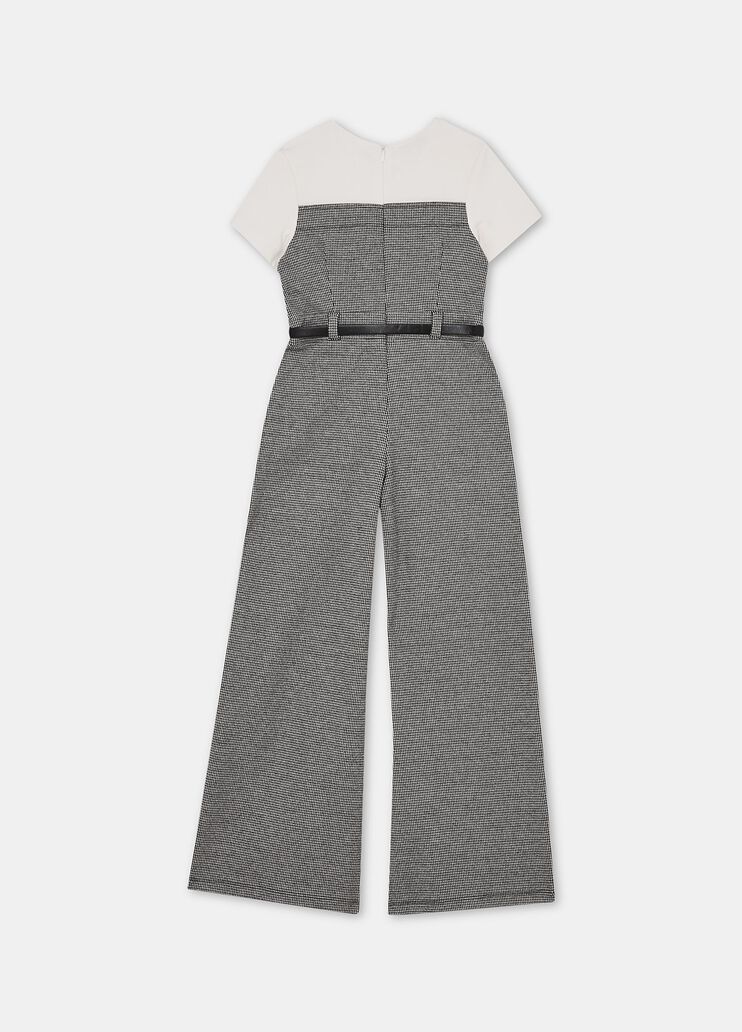 Jumpsuit Hahnentritt aus Baumwolle Hahnentrittmuster Liu Jo - medium