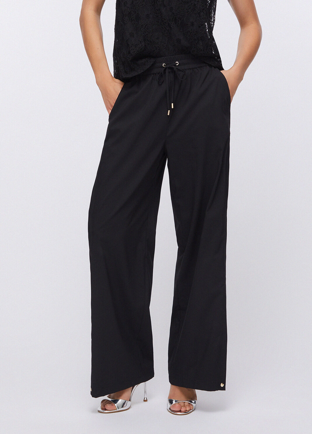 Hose mit kleinen Schlitzen Schwarz Liu Jo - large image number 0