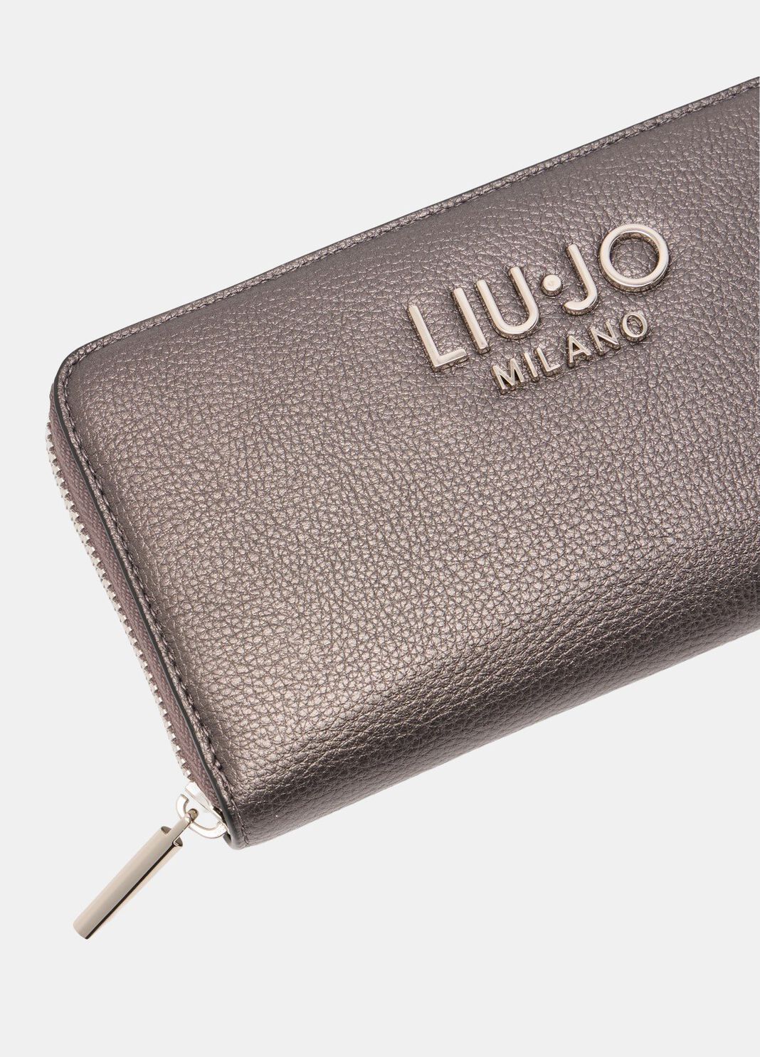 Large zip-around purse anthracite Liu Jo - large image number 2