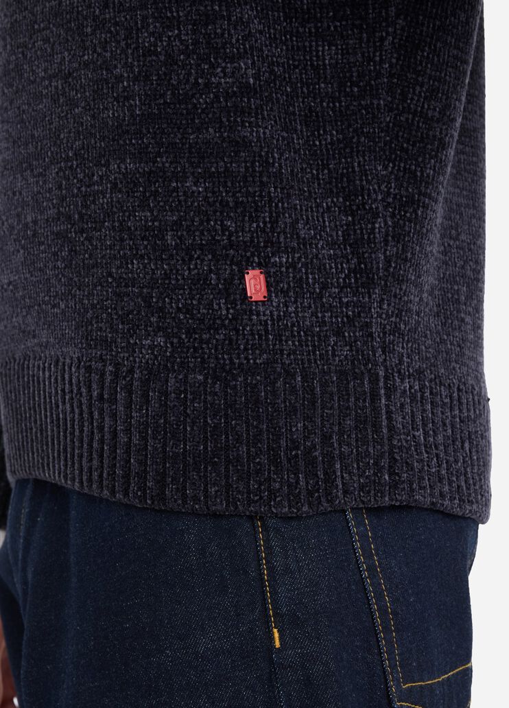 Chenille sweater dark blue Liu Jo - large image number 3