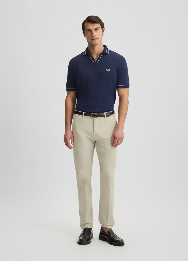 Jacquard chinos khaki Liu Jo - medium Jacquard chinos khaki Liu Jo - medium