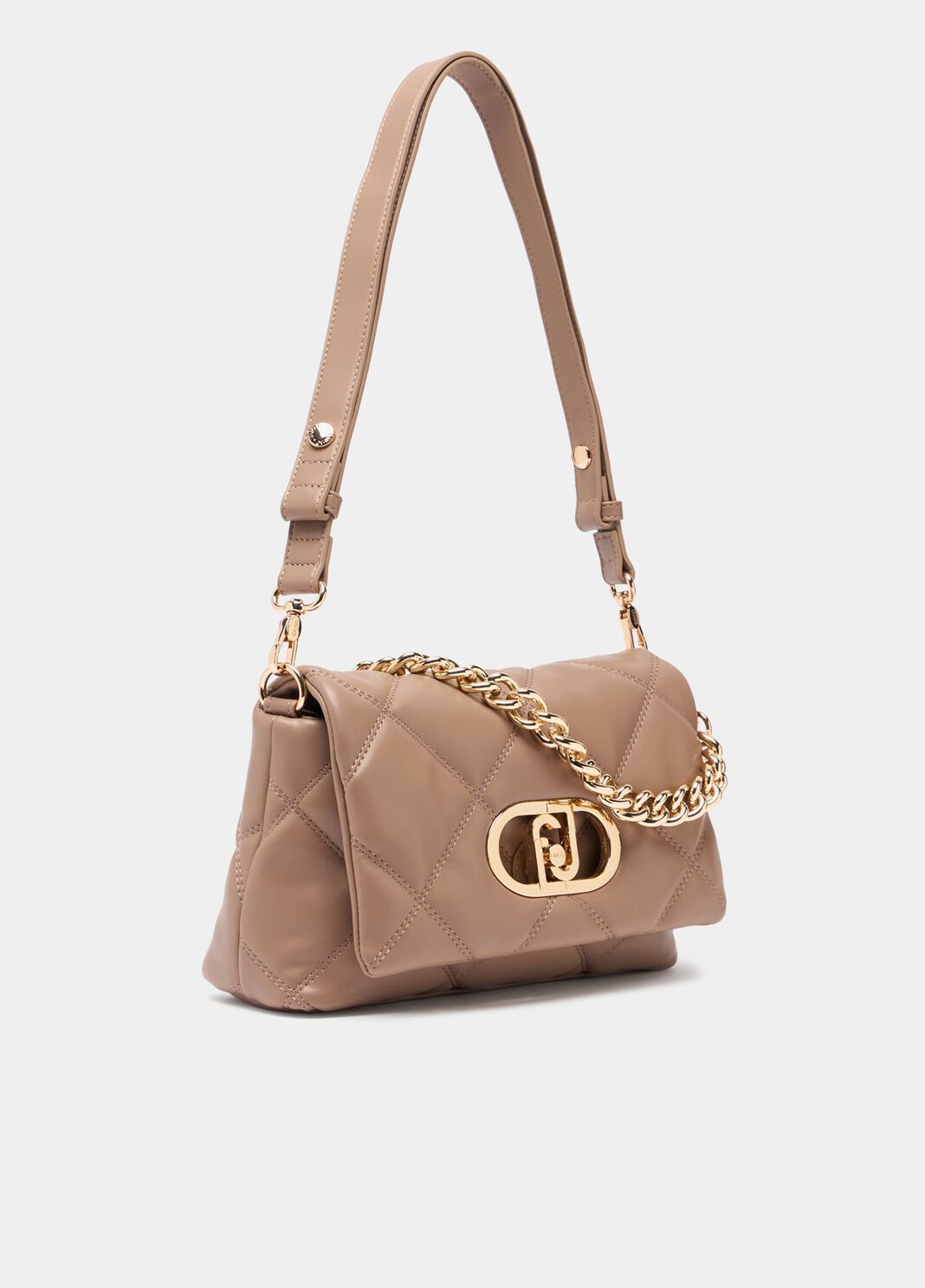 Bolso LaPuffy mediano guateado moca Liu Jo - large image number 1