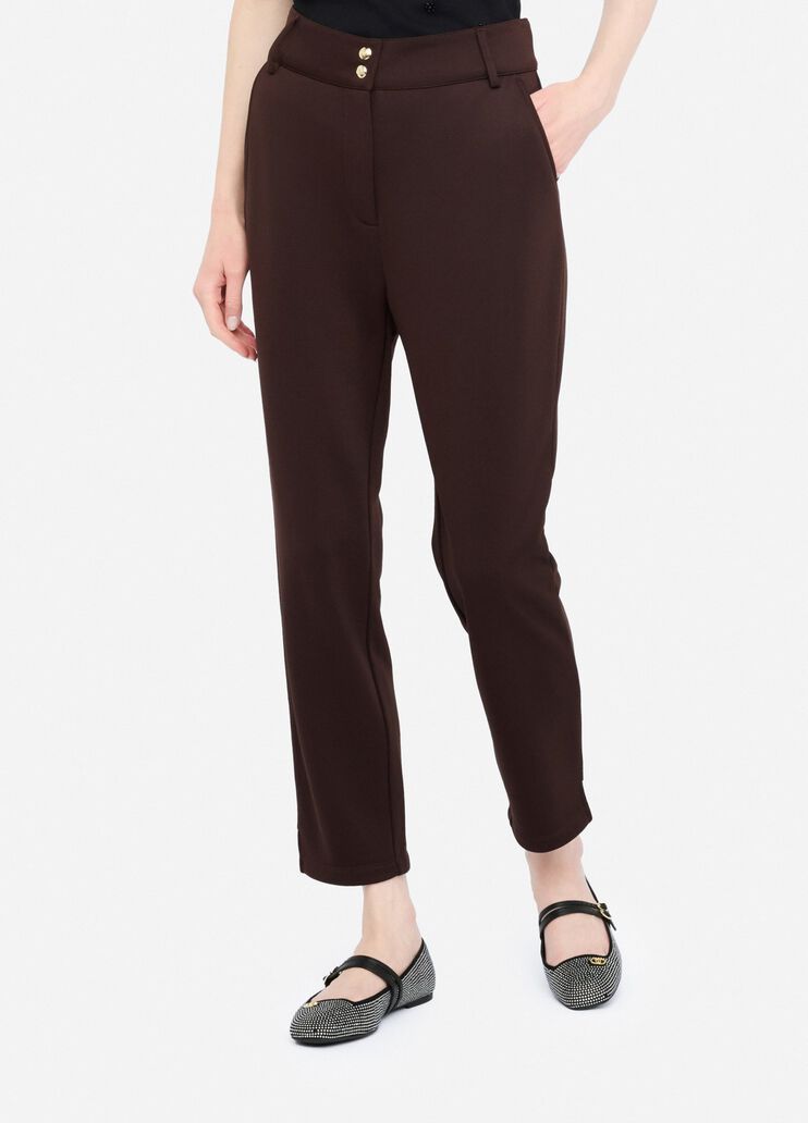 Fleece jogging bottoms chocolate Liu Jo - medium Fleece jogging bottoms chocolate Liu Jo - medium