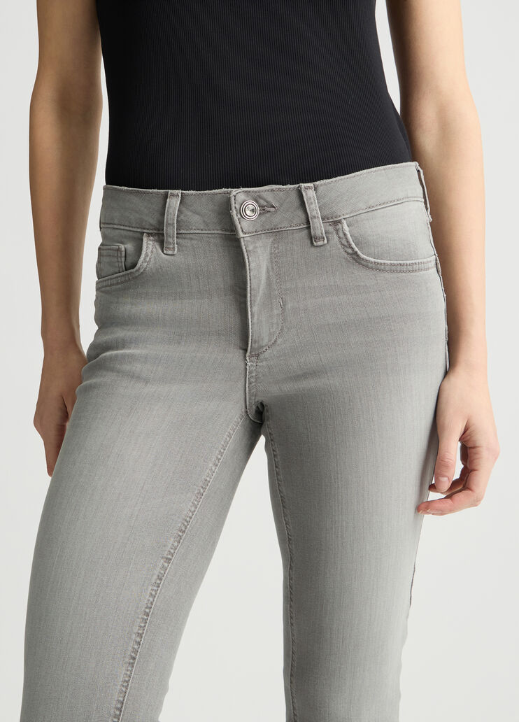 Grey bootcut jeans grey denim Liu Jo - large image number 2 Grey bootcut jeans grey denim Liu Jo - large image number 2