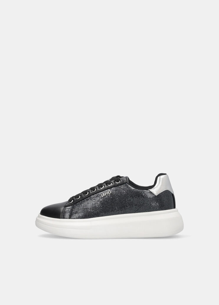 Platform sneakers with logo black Liu Jo - large image number 5 Platform sneakers with logo black Liu Jo - large image number 5
