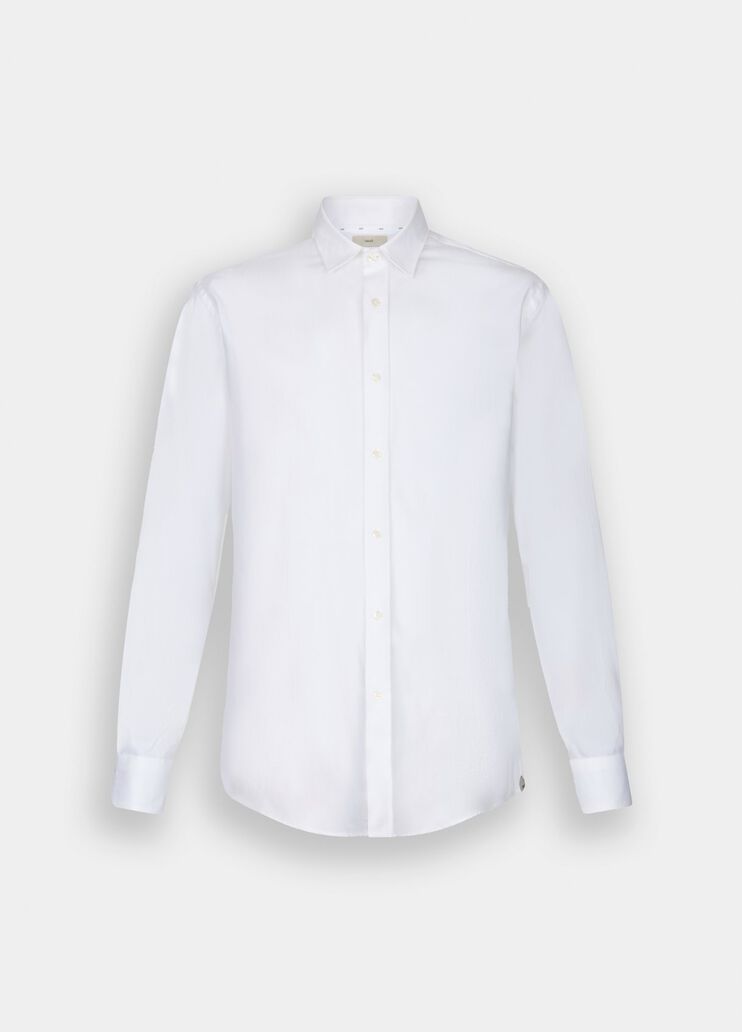 Printed cotton shirt white Liu Jo - large image number 6 Printed cotton shirt white Liu Jo - large image number 6