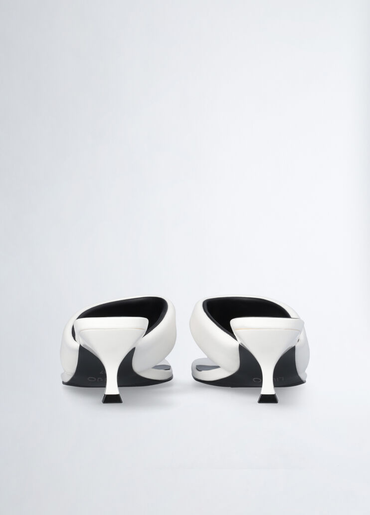 Thong sandals with heel white Liu Jo - large image number 5 Thong sandals with heel white Liu Jo - large image number 5