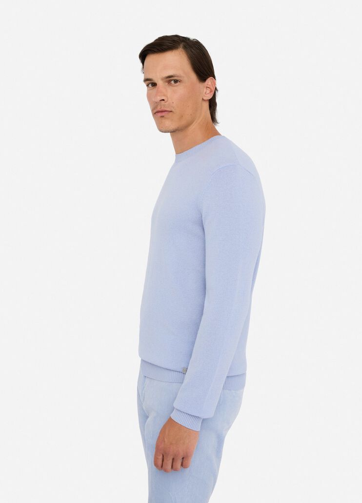Wool and cashmere jumper air force blue Liu Jo - medium Wool and cashmere jumper air force blue Liu Jo - medium