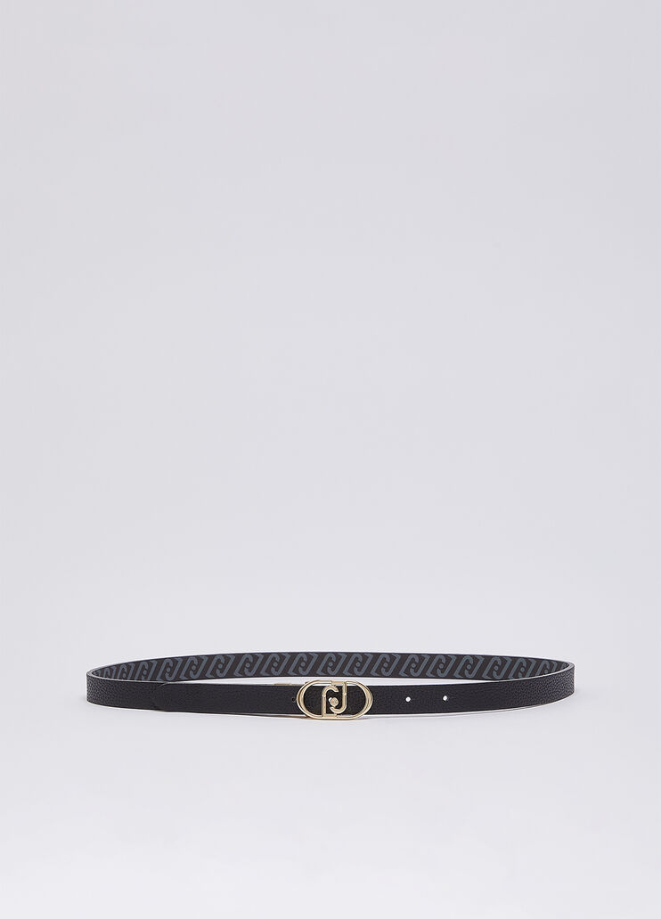 Belt slim reversible black Liu Jo - medium