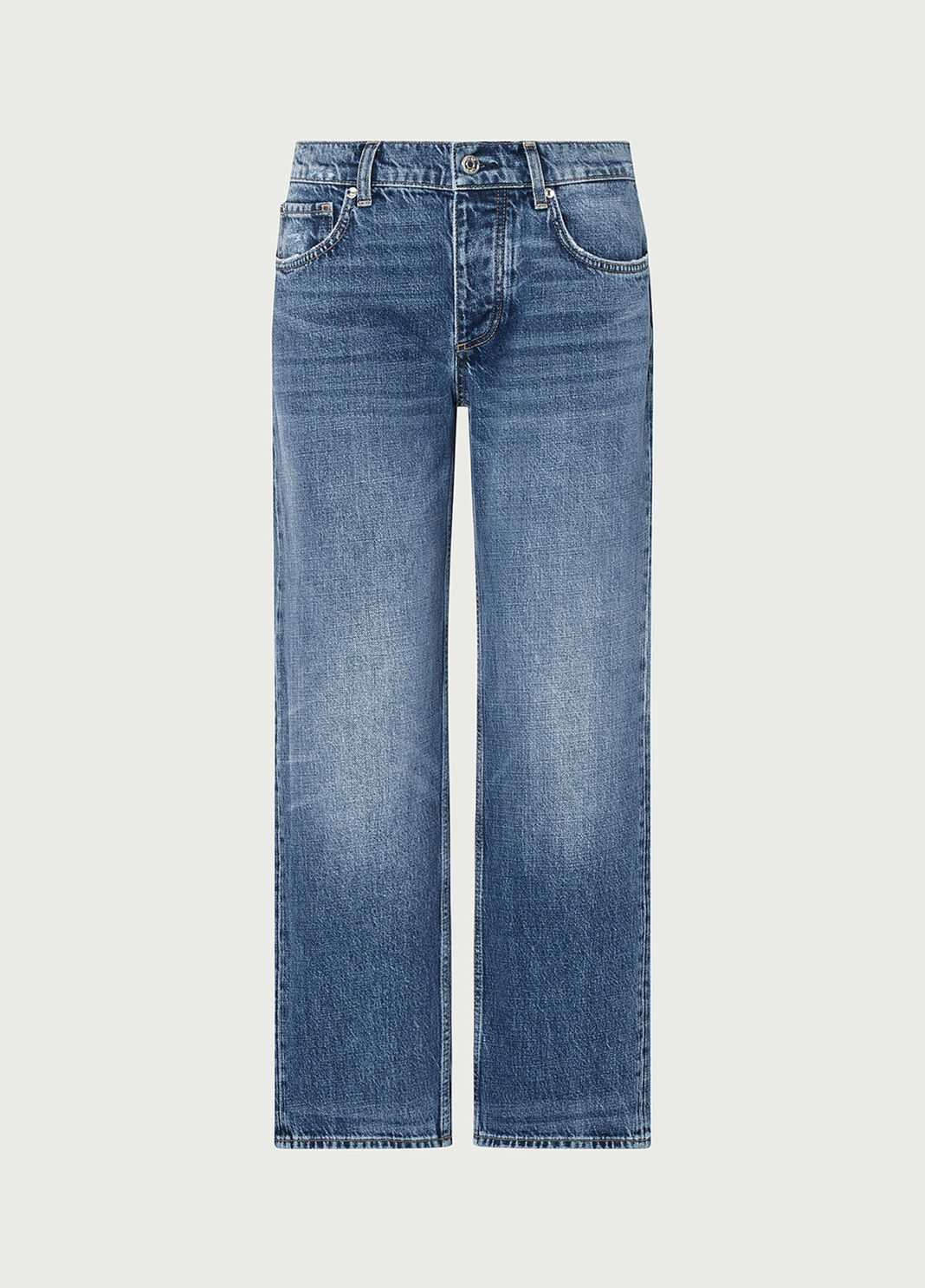 Jeans Cropped mit niedriger Taille blauer Denim Liu Jo - large image number 6
