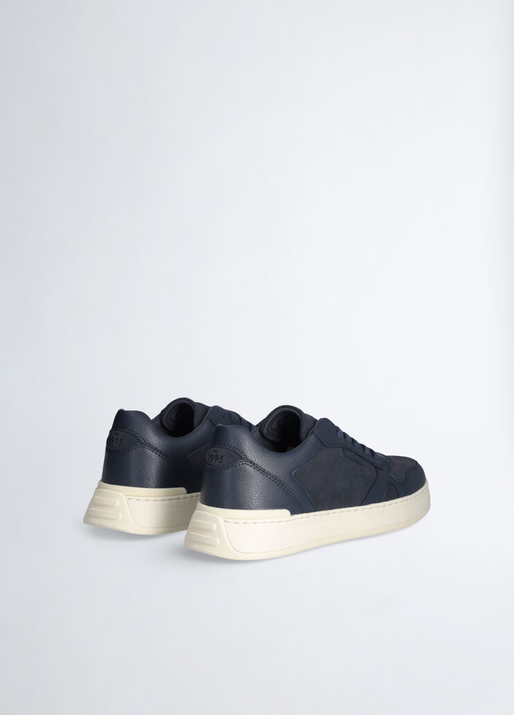 Men's suede sneakers blue Liu Jo - large image number 3 Men's suede sneakers blue Liu Jo - large image number 3