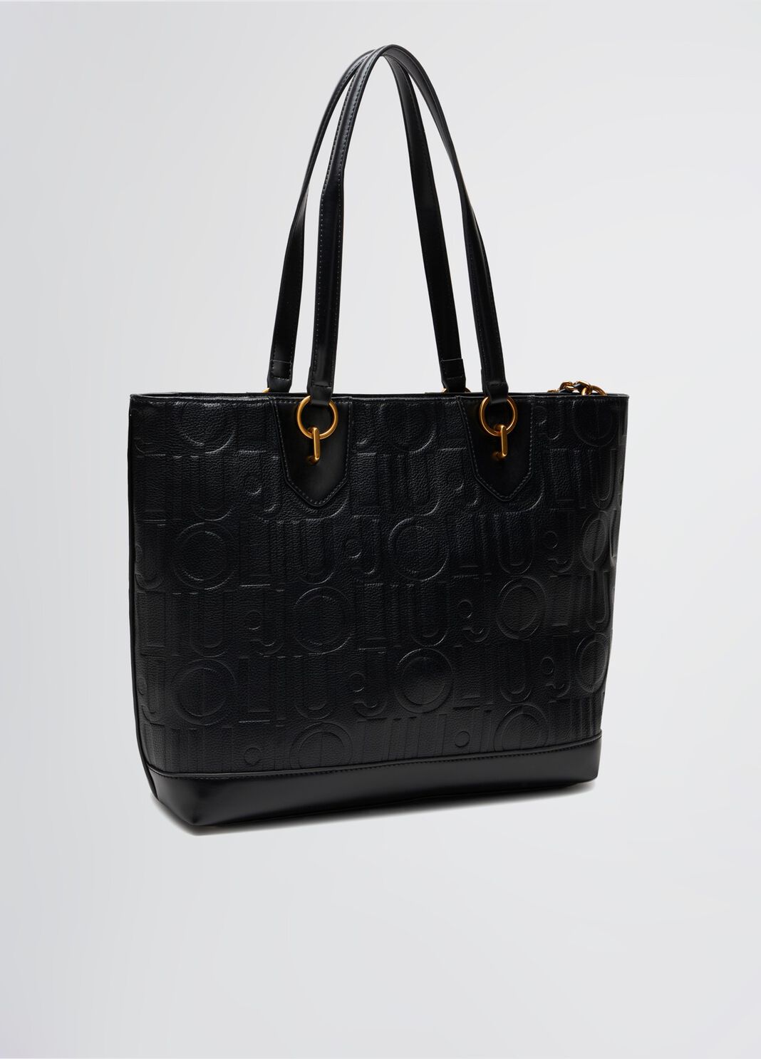 Medium tote bag with decorative charm black Liu Jo - large image number 3