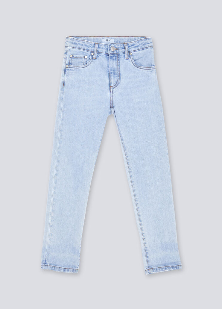 Regular fit jeans  light blue denim Liu Jo - large image number 6