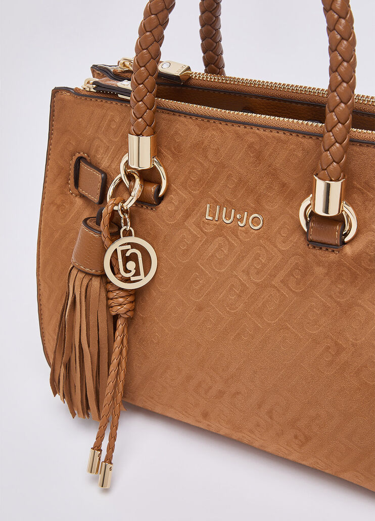 Sacoche petit format avec charm marron Liu Jo - medium