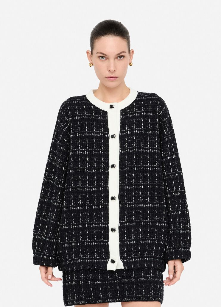 Jacke mit Schmuckknöpfen Schwarz Liu Jo - medium Jacke mit Schmuckknöpfen Schwarz Liu Jo - medium
