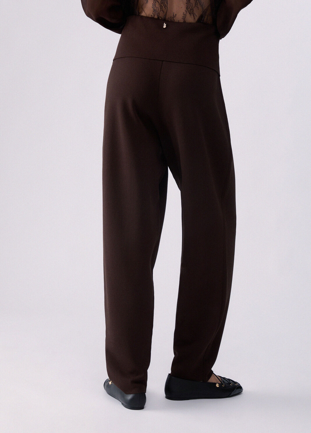 Knit Trousers mocha Liu Jo - large image number 1