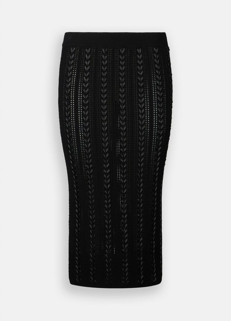 Knit skirt black Liu Jo - medium Knit skirt black Liu Jo - medium