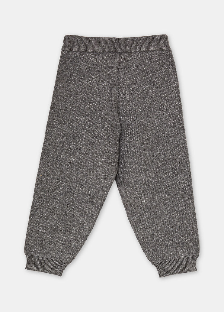 Knitted trousers Dark Grey Liu Jo - large image number 3