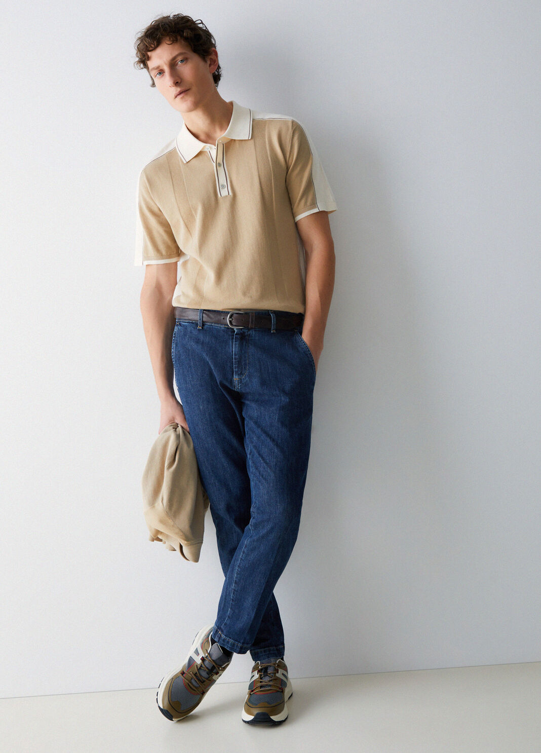 Chino en denim denim bleu Liu Jo - large image number 3