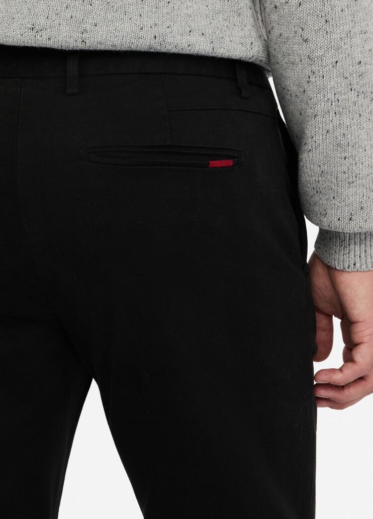 Брюки-чинос из хлопка чёрный Liu Jo - large image number 2