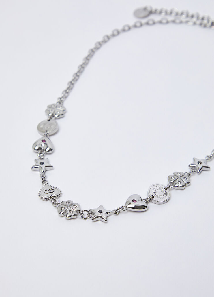 Charm Necklace silver Liu Jo - medium