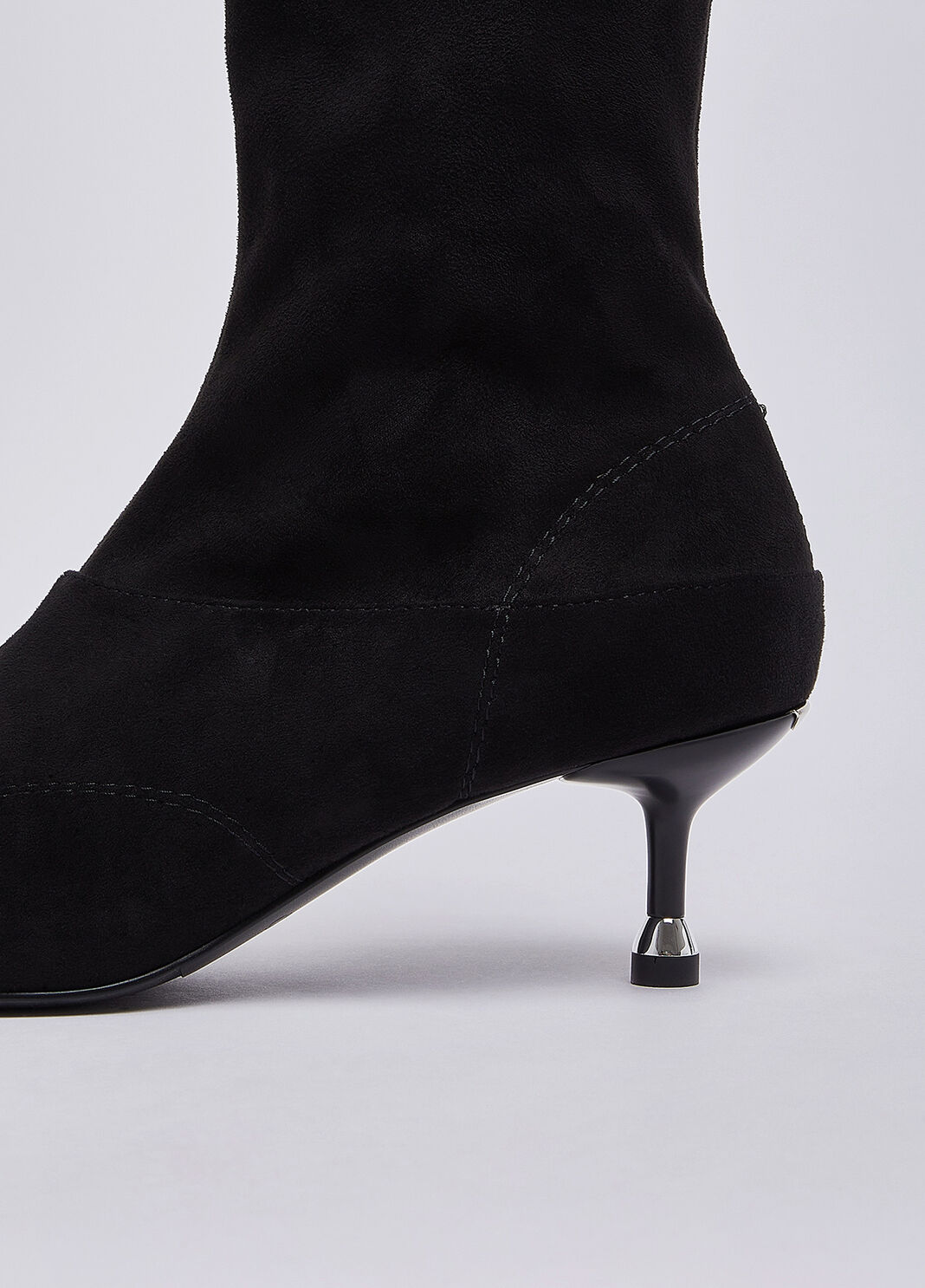 Bottines avec embout m&eacute;tallique noir Liu Jo - large image number 4