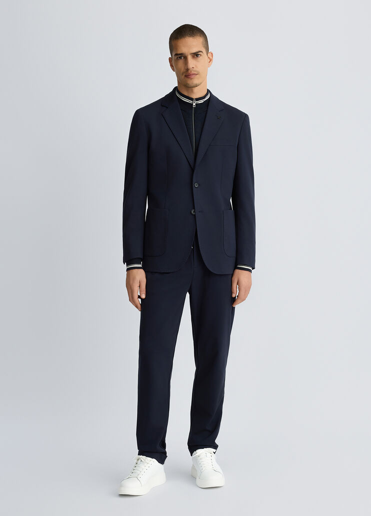 Blue pullover with zip dark blue Liu Jo - medium Blue pullover with zip dark blue Liu Jo - medium