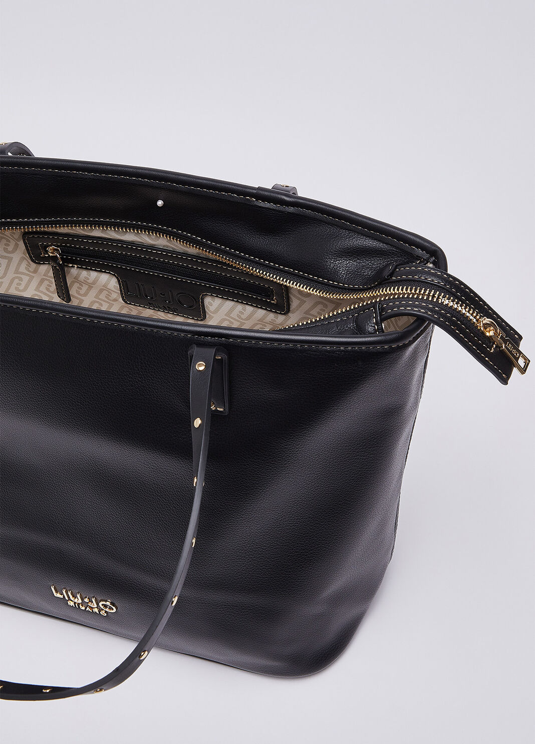 Medium tote bag black Liu Jo - large image number 5