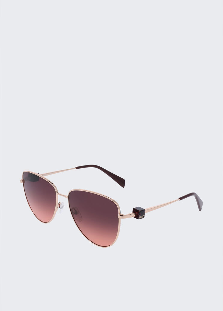 Teardrop sunglasses pink Liu Jo - large image number 1 Teardrop sunglasses pink Liu Jo - large image number 1