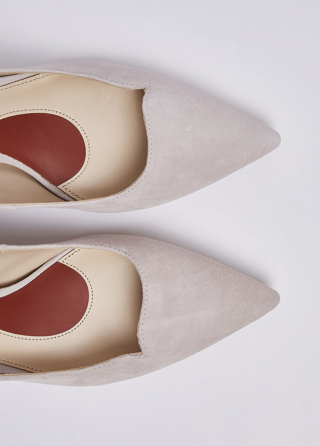 Pumps in suede with heel low pink Liu Jo - large image number 5