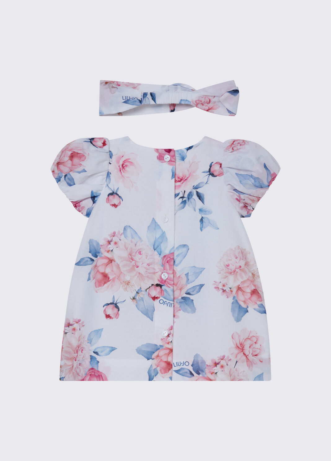 Gebl&uuml;mtes Kleid Wei&szlig; mit Blumen Liu Jo - large image number 1