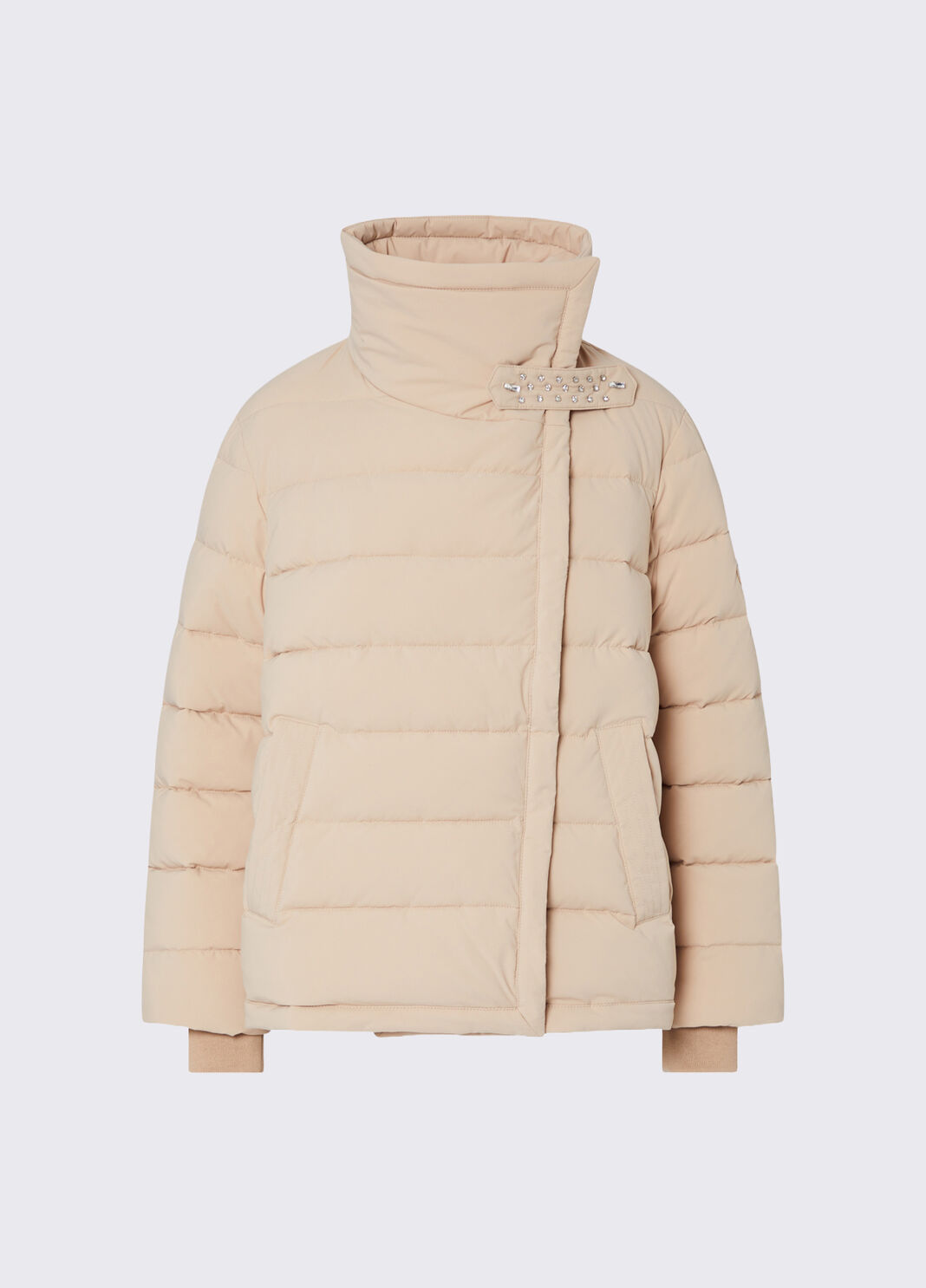 Jacket with jewel strap beige Liu Jo - large image number 6