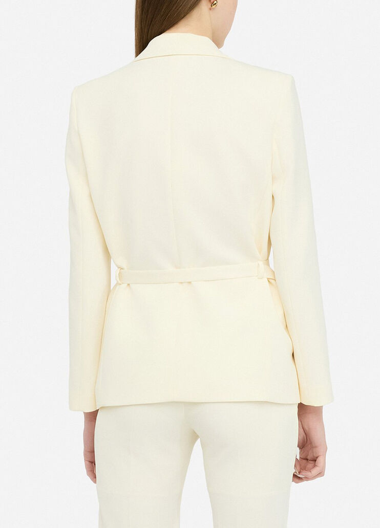 Blazer with belt ivory Liu Jo - medium