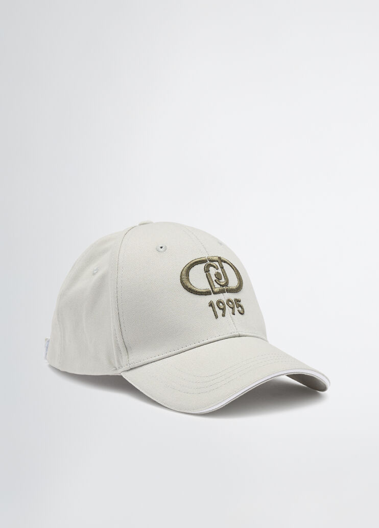Baseball cap with logo light grey Liu Jo - large image number 1 Baseball cap with logo light grey Liu Jo - large image number 1