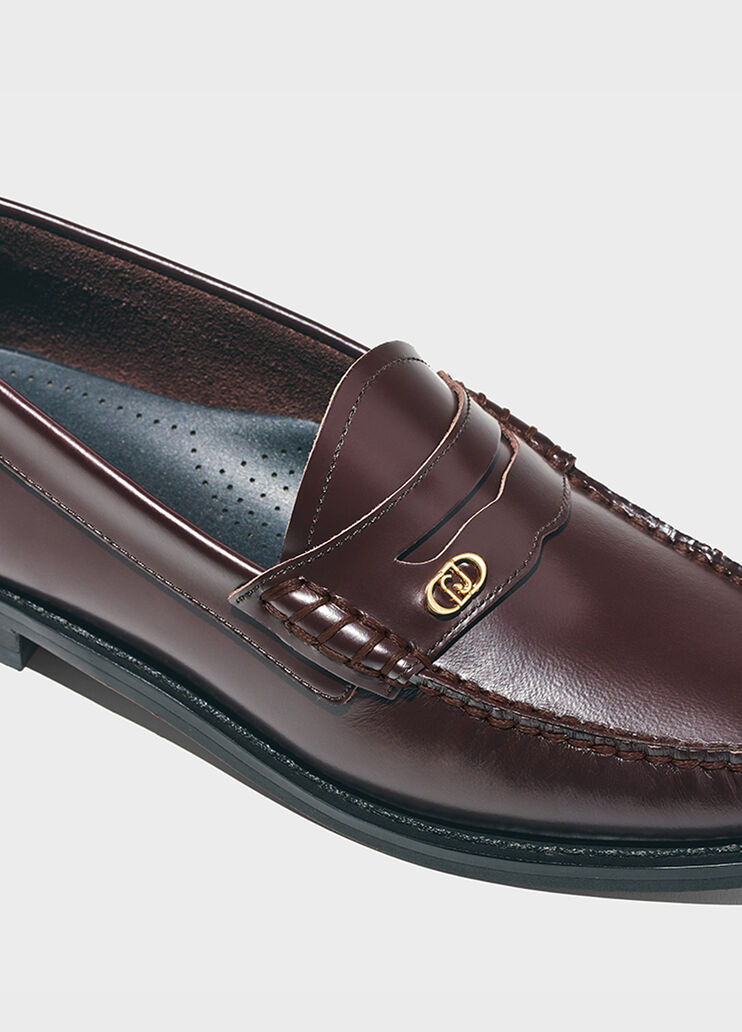Burgundy leather loafers burgundy Liu Jo - large image number 4 Burgundy leather loafers burgundy Liu Jo - large image number 4