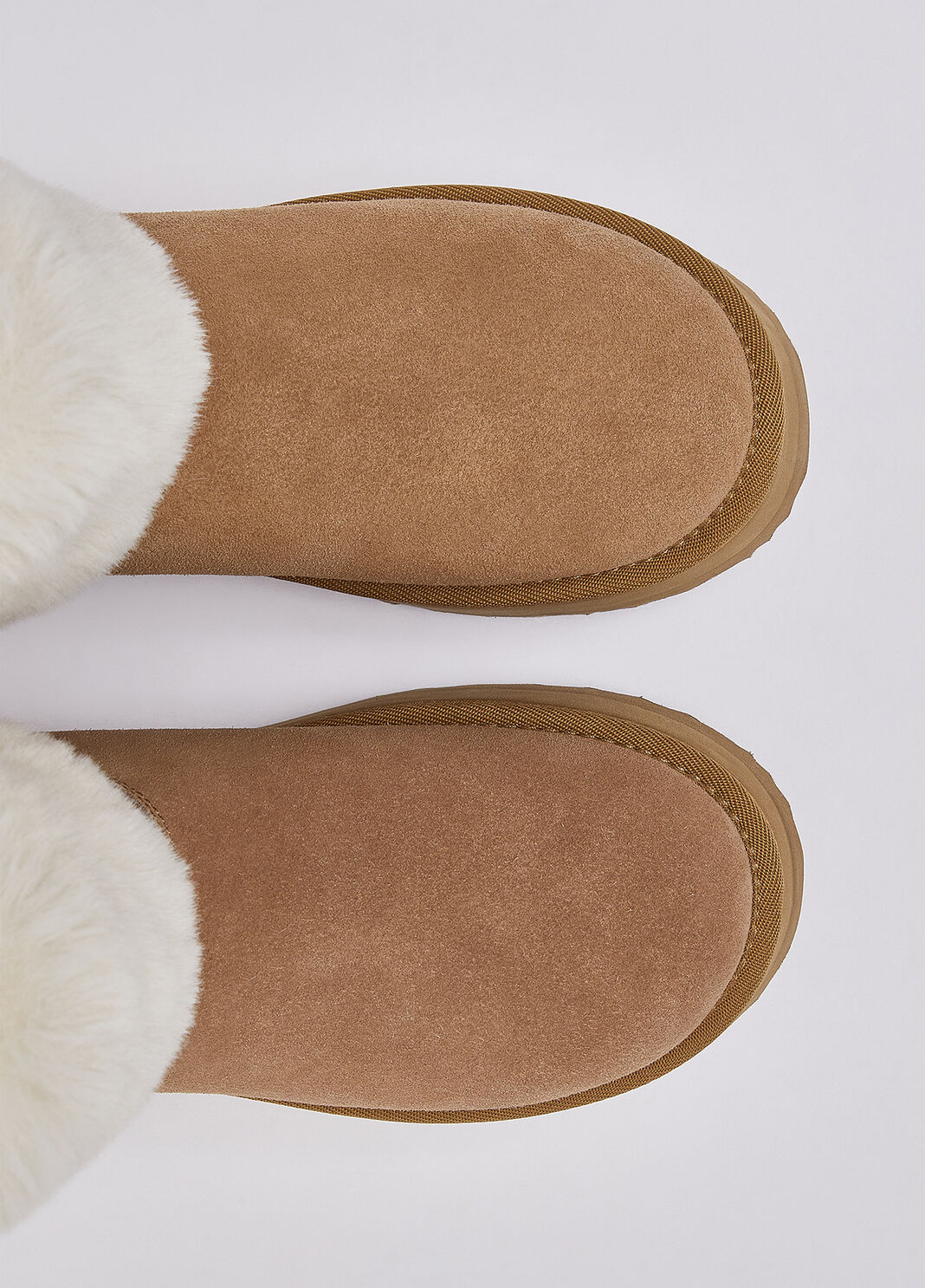 Stivaletti in suede con risvolto cognac Liu Jo - large image number 3