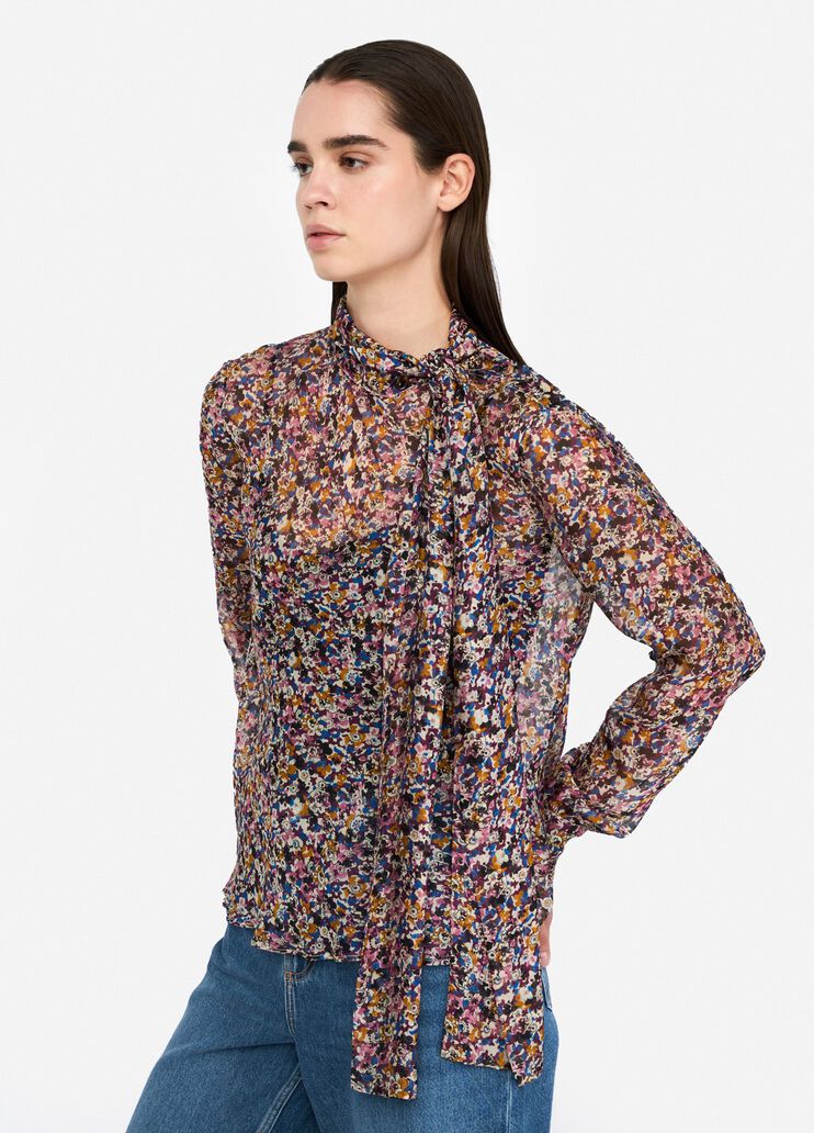 Silk chiffon top floral Liu Jo - medium Silk chiffon top floral Liu Jo - medium