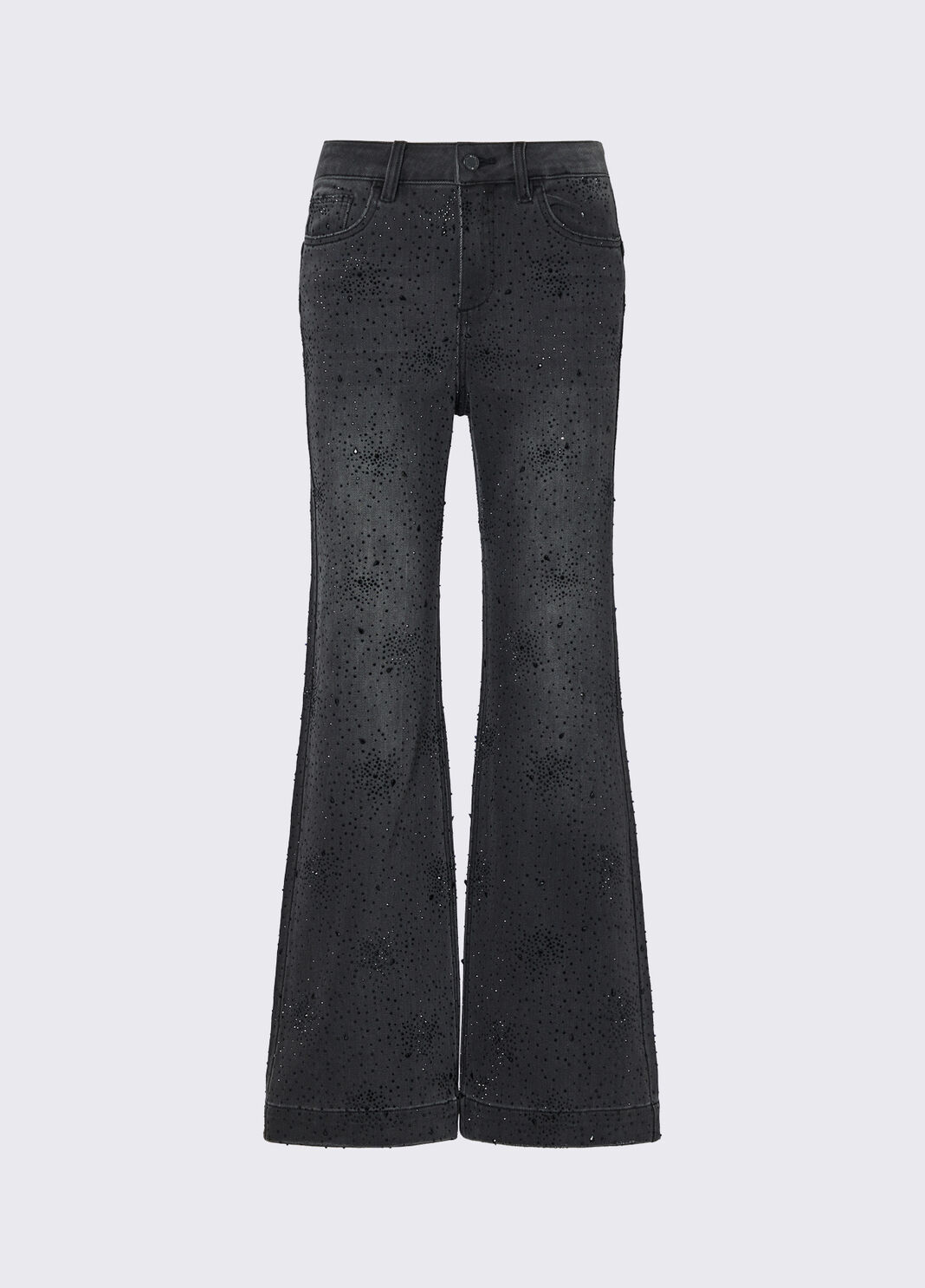Straight-leg jeans with rhinestones black Liu Jo - large image number 6