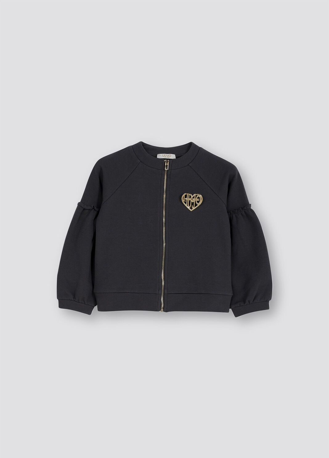 Sudadera con broche gris oscuro Liu Jo - large image number 0