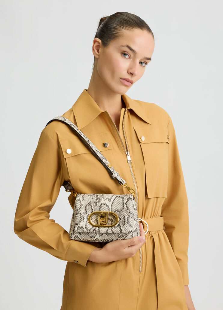 Small snakeskin LaPuffy bag lizard Liu Jo - large image number 0