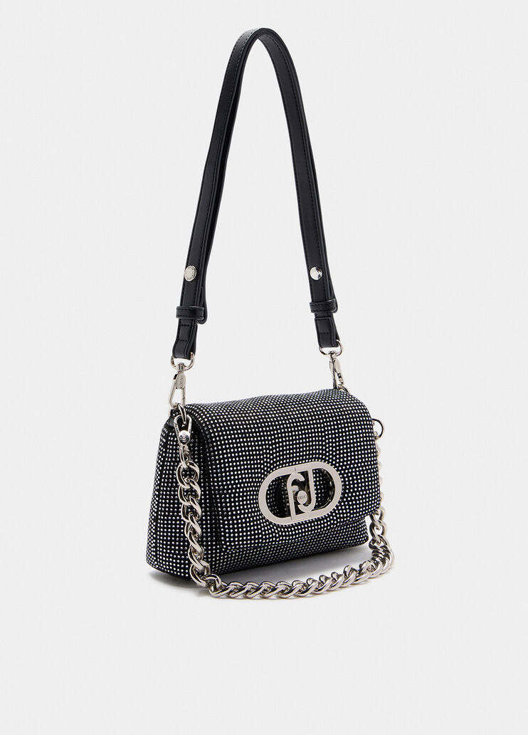 LaPuffy small crossbody bag black/silver Liu Jo - large image number 2